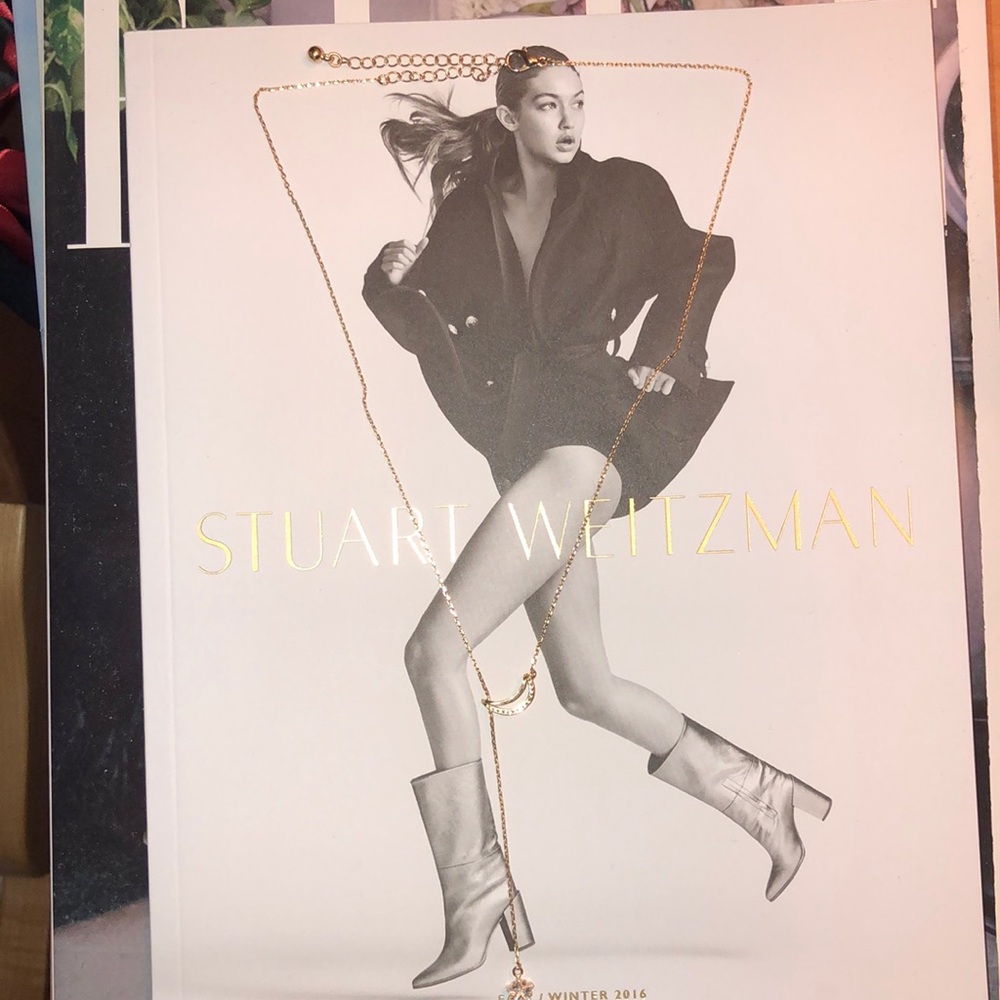 Urban Outfitters Moon and Star Y necklace